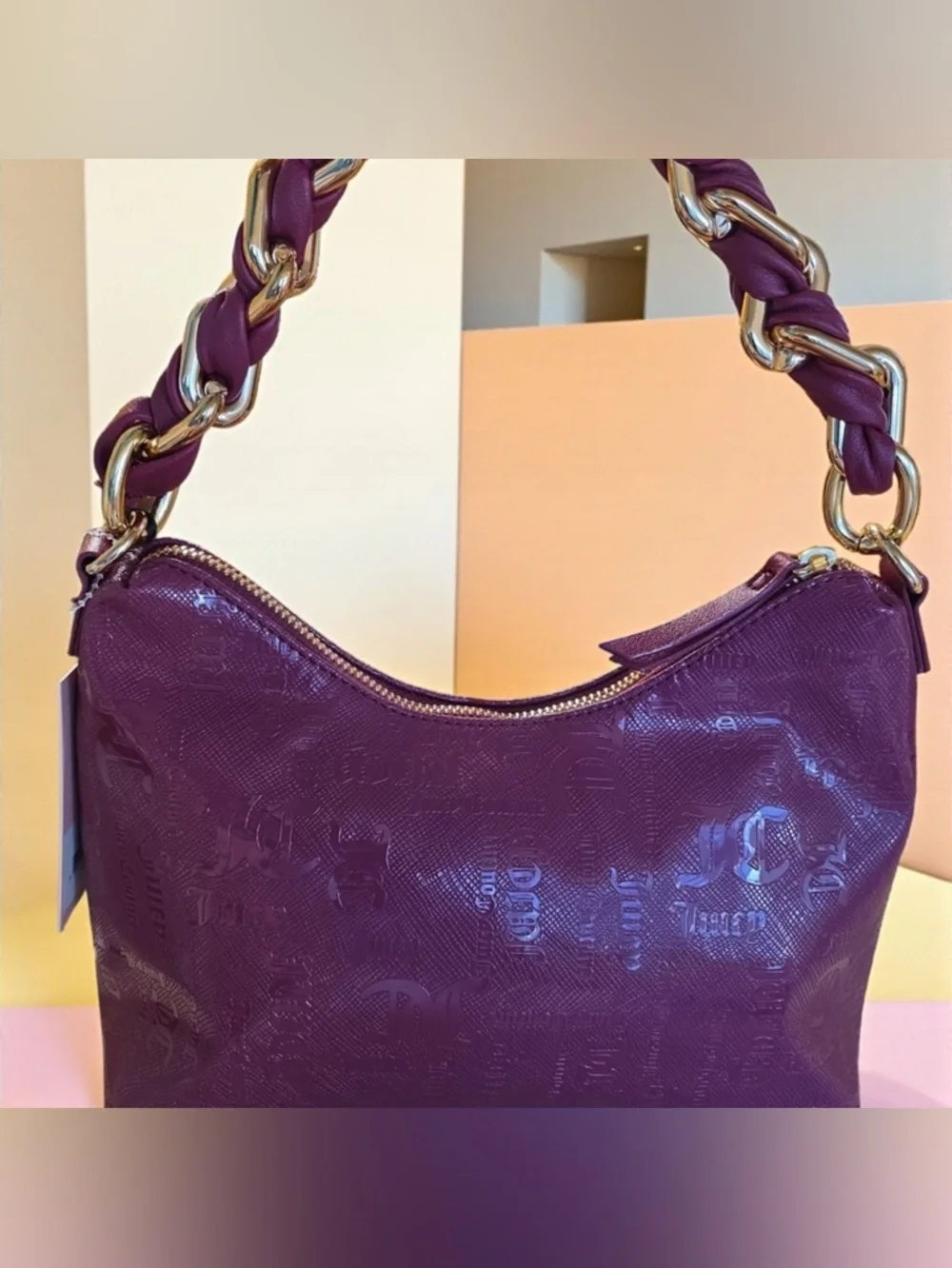 Juicy Couture Purple Enchanted Hobo Bag
